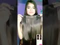 Meesho hair extensions😯😯😯Under?? #shorts #meesho #youtubeshorts #viral