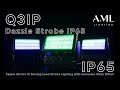 AML- Q3IP Dazzle Strobe IP65 Dazzle Strobe IP Moving head Strobe Lighting with Awesome Wash Effect