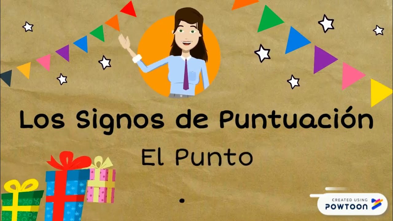 Signos De Puntuación. El Punto - YouTube