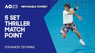 Stefanos Tsitsipas Wins 5 Set Thriller! | Australian Open 2023