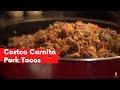 Homemade pork tacos using Carnitas from Costco | Chef Dawg