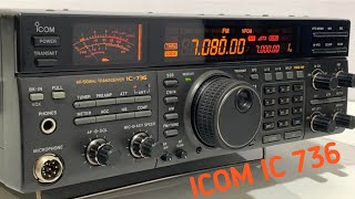 RADIO ICOM HF IC 736