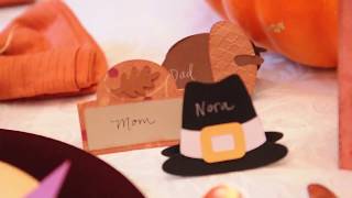 Thanksgiving Dinner SVG Kit Assembly Tutorial