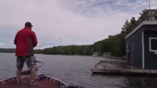 XTV- Big, Bad Bass on the boathouse