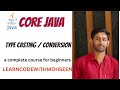 Type Casting in java | Type Conversion in java