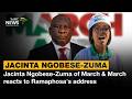 Jacinta Ngobese-Zuma of March & March reacts to Ramaphosa's address