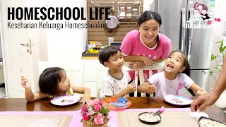 HOMESCHOOL LIFE | Ngga ada Nasi buat Sarapan | Zara bikin Brownies dan Sendal Kreatif ala Sakura