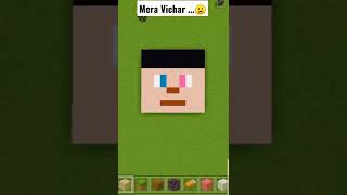 Character In Minecraft || #shorts #minecraftbuild #viralgaming