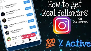 Increase insta followers | Get Real followers on Instagram | Instagram Real followers