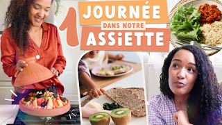 Une Journée Dans NOTRE Assiette Du Quotidien | Repas Équilibrés & Petits Budgets ! 🤩