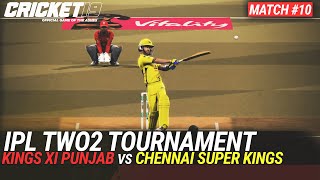 CRICKET 19 - IPL2020 TWO2 - MATCH #10 - KINGS PUNJAB XI vs CHENNAI SUPER KINGS