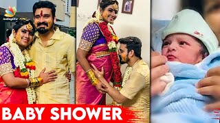 😍Myna Nandhini Baby shower Function | Pregnancy, Yogeshwaran, Vijay TV, Nayagi sun tv | Tamil News