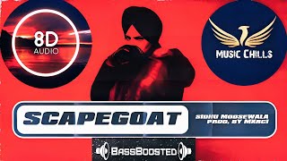 SCAPEGOAT : Sidhu Moose Wala | Mxrci | 8D | Bass Boosted | New Song 2022 @Music_Chills