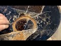 woodturning the too big mulberry platter