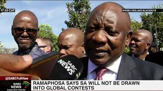 Africa Day | President Ramaphsoa defends SA's position on Russia's war with Ukraine