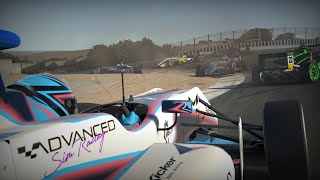 PRL F3 Series 23S3 - Laguna Seca - Final Round - On Board Race Replay