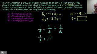 13.4.2 Lensmakers Eqn Example Question 1