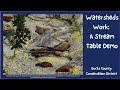 Watersheds Work: A Stream Table Demonstration