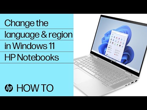 How to Change Language and Region in Windows 11 HP Laptops HP Support