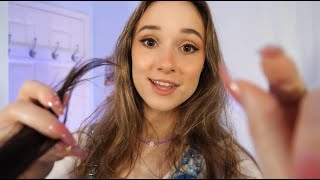 ASMR ~* Very Professional *~ Lice Removal | Tingly Hair Sounds, Close Whispers, Playing w/ Your Hair