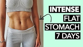 1 Week Flat Stomach Workout (Intense!)