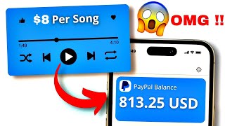 Earn $8 PER SONG Listened To - Make Money Online (FREE)