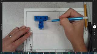 Multiview Drawing Explanation On Paper