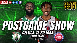 LIVE Garden Report: Celtics vs Pistons Postgame Show | Powered by Coda