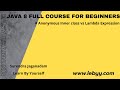Difference between Anonymous Class & Lambda Expression | Java 8 features for Beginners