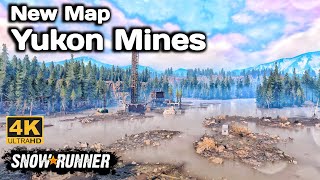 New Map Yukon Mines In SnowRunner Season 15 #snowrunner #offroad #truck