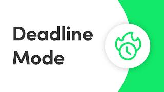 The Deadline Mode | monday.com (Japanese CC)