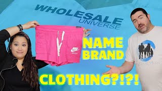 We Paid $250 for $1250 Retail Value For Name Brand Clothing from Wholesale Universe Extreme Unboxing