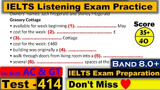 IELTS Listening Practice Test 2024 with Answers [Real Exam - 414 ]