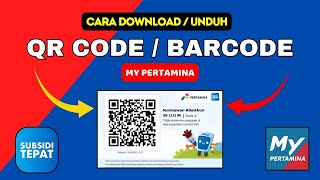 Cara Mengunduh (Download) QR CODE / BARCODE My Pertamina‼️ Langsung Tersimpan Di Galeri HP⁉️