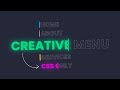 CSS Creative Menu Hover Text Animation Effects | Amazing Animated Text using Html & CSS