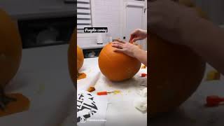 Pumpkin carving #halloweendecor #pumpkindecor #harrypotter