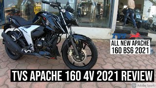 TVS APACHE 160 4v 2021 BS6 FULL REVIEW | ALL NEW APACHE 160 IS HERE