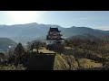 【愛媛の現存天守】宇和島城【空から城を攻める】mavic2zoom drone the uwajima castle