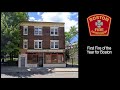 Boston 2-Alarm Fire Audio | First Fire of 2021