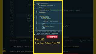 React JS Tutorial, (Dropdown Values From API), React JS in Telugu, React Course, Learn React, Forms