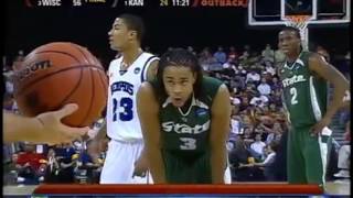 2008 NCAA Basketball Regional Semi Finals   Michigan State vs Memphis