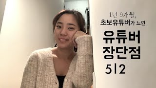 유튜버 장단점 | 유튜브하면 좋은 점 5가지! ( 초보 유튜버가 느낀점, 토킹 영상 )