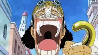 Usopp imitate Sir Crocodile