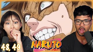 Gaara VS Rock LEE! | Girlfriend Reacts To Naruto Episode 48 + 49 REACTION!