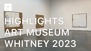 HIGHLIGHTS ART MUSEUM NEW YORK WHITNEY 2023 What Happened in Whitney for a year? @ARTNYC