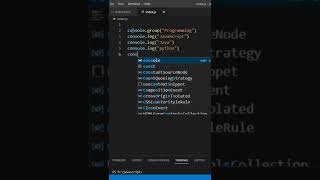 Printing console Group #javascript #tipsandtricks