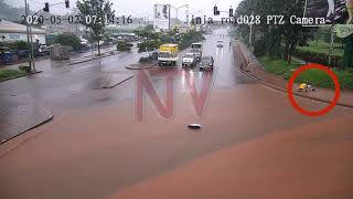Police release CCTV footage of Nakawa woman who drowned