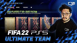 Pertama Kali Main FIFA 22 Ultimate Team | Animasi Pack Opening Baru FUT 22 (Next-Gen PS5)