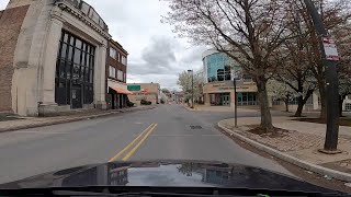 Nanticoke, Pennsylvania - Driving Through Downtown Nanticoke (2021)