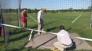 Jake Kubiatowicz Throws high school discus 199 feet  7 inches